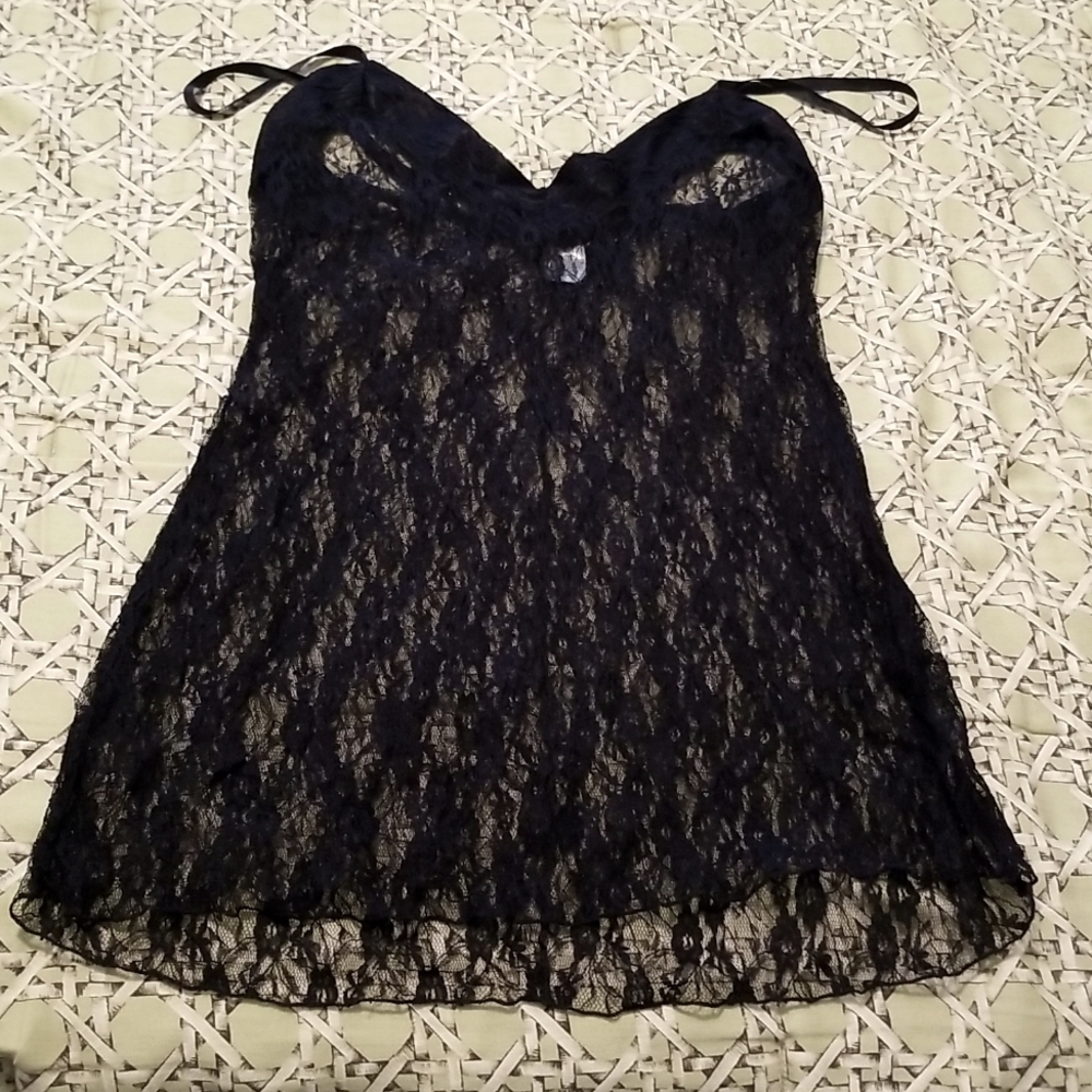 Vintage lace slip